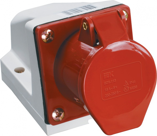 *Розетка стационарная ССИ-115 16А 3Р+РЕ+N 380B IP44 MAGNUM 