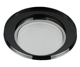 Светильник DK80 BK ЭРА под лампу Gx53, 220V,13W, черный