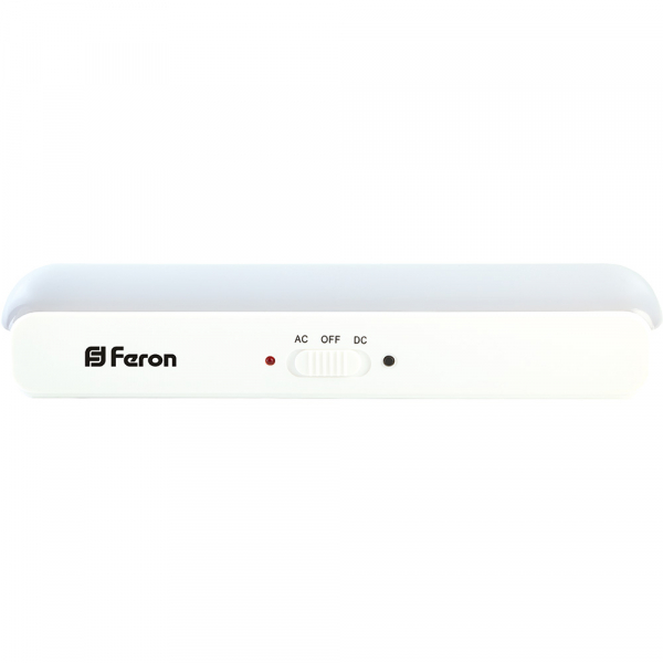 Светильник аккумуляторный Feron, 42 LED AC/DC, белый, EL30 245*45*68мм