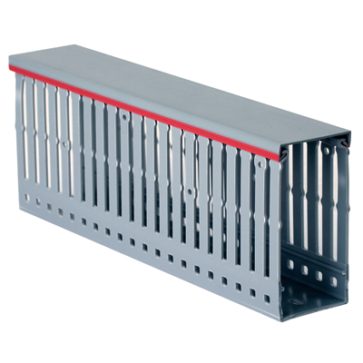 Короб перфорированный RL6 80х80 серый QUADRO