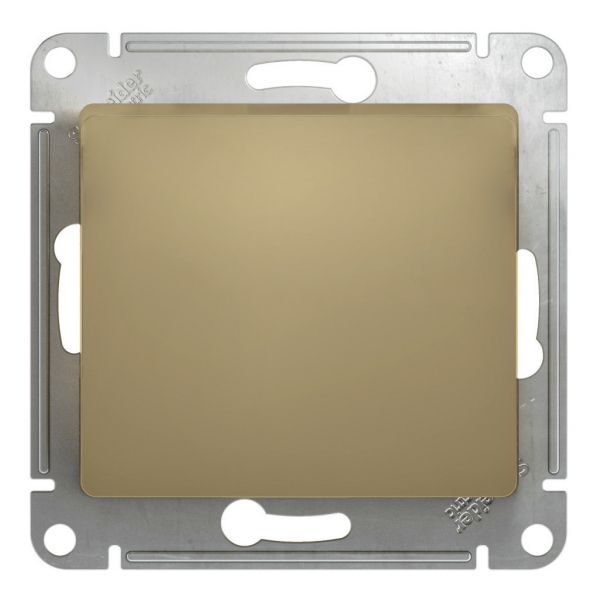 Механизм переключателя перекрестного 1-кл. СП Glossa 10А IP20 (сх. 7) 10AX титан SchE