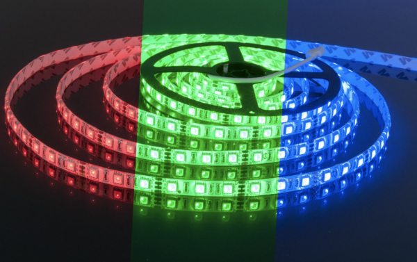 Лента светодиодная GLS-5050-60-14,4Вт/м-12В-IP65-PRO-RGB General