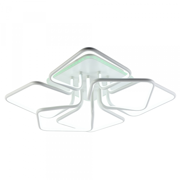 Люстра светодиодная Profit Light 6007/6A WHT 212W+10W RGB пульт ДУ