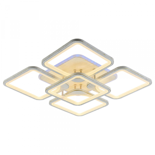 Люстра светодиодная 8057/4+1 PGD 170W+10W RGB 3000-6000K 12600lm пульт