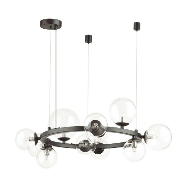 Подвесная люстра Odeon Light Tovi 4818/11 11*G9 черный/прозрачный 