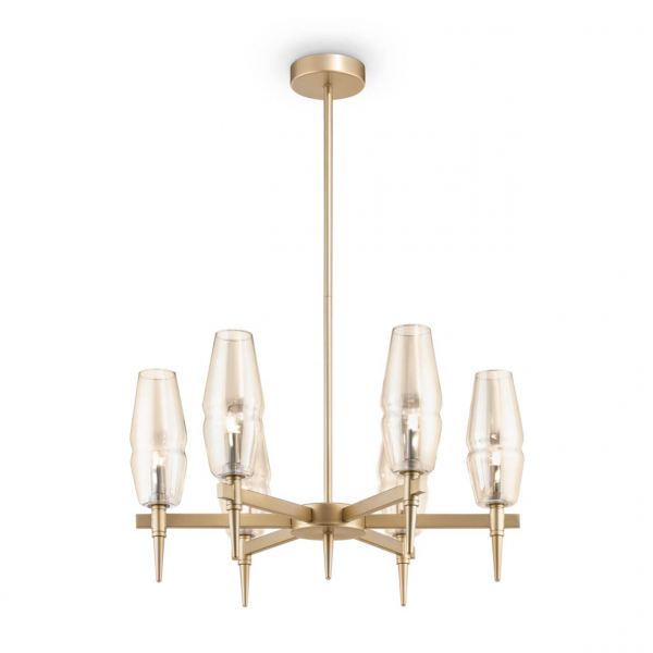 Подвесная люстра Maytoni Lita H002PL-06G 6*G9