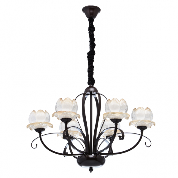 Подвесная люстра MW-Light Вирджиния 6*E14 2700K D720 H1320мм