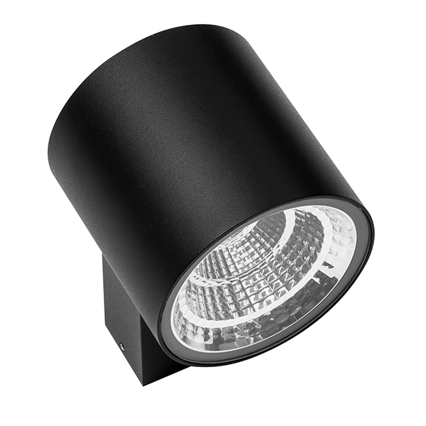 Уличный настенный светодиодный светильник Lightstar Paro LED 2х8W 1270LM 28G 3000K IP65 черный