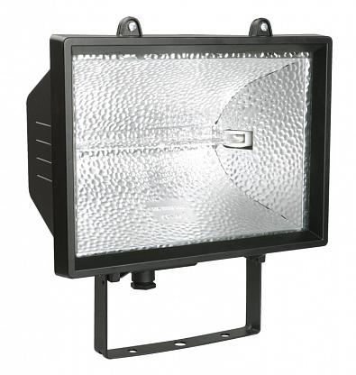 Прожектор галогенный ИО1000 R7s IP54 черный IEK