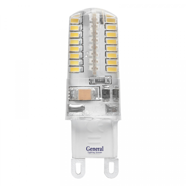 Лампа General GLDEN-G9-5-S-220В-4500К силикон