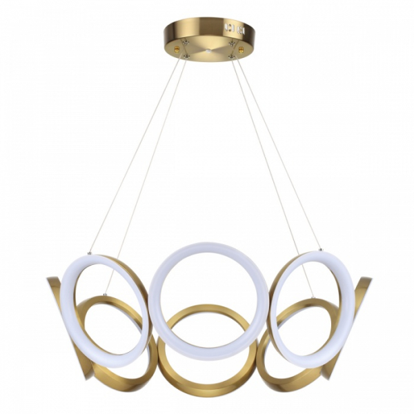 Люстра Lumion Ledio Aiko 5672/65L золотой LED 65W 3000-6000K 3430Лм 220V