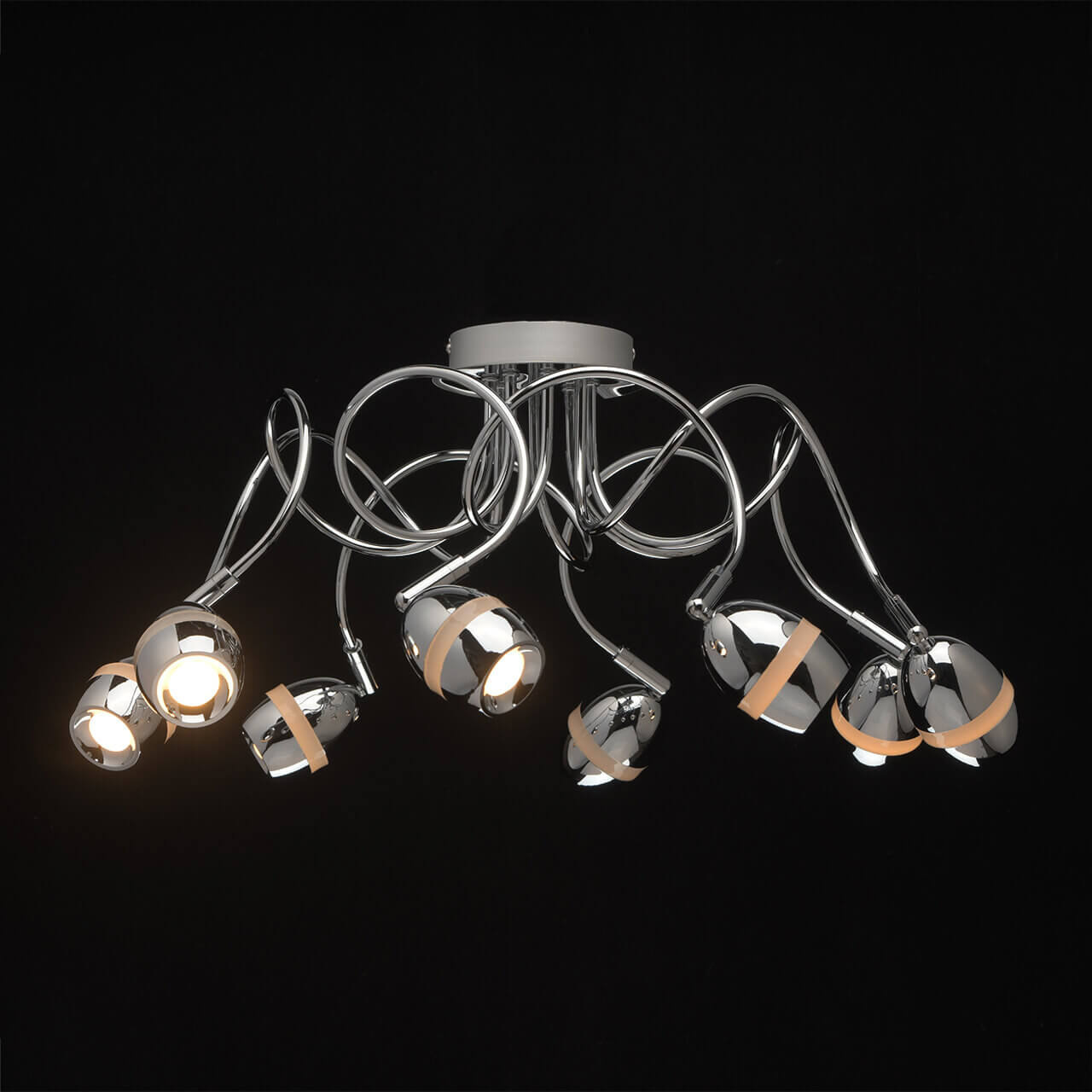 Потолочная светодиодная люстра De Markt Этингер 6 8*LED 32W