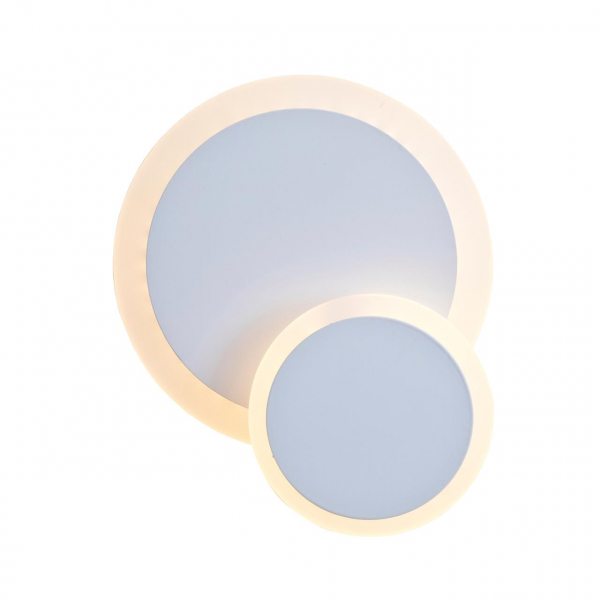 Настенный светильник LED4U 6724-180, белый, 3000-6000К, без пульта 230*50*180мм
