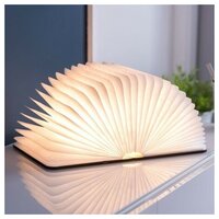 *Книга-светильник Book Lamp с USB-кабелем, серый