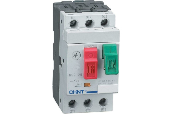 Выключатель автоматический для защиты двигателя 20-25А NS2-25 (R) CHINT