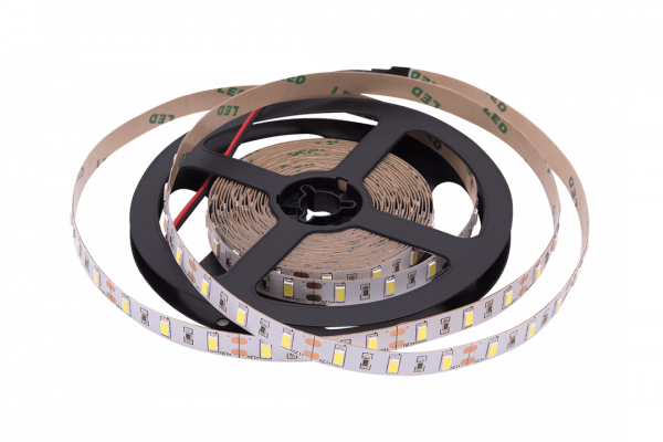 Лента светодиодная 12Вт/м SMD5630, 12В, IP20, холодный белый, 5м SWG