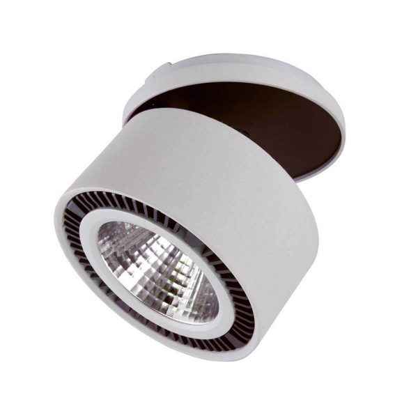 Светильник FORTE INCA LED 26W 1950LM 30G 4000K серый (в комплекте)