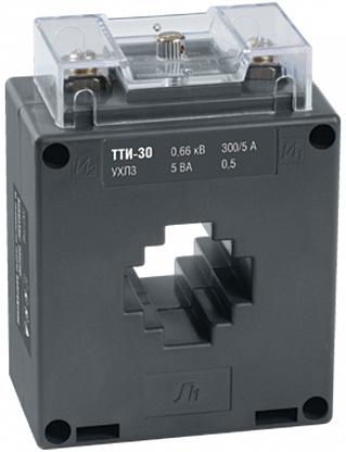Трансформатор тока ТТИ-30 200/5А кл. точн. 0.5 без шины 5В.А IEK