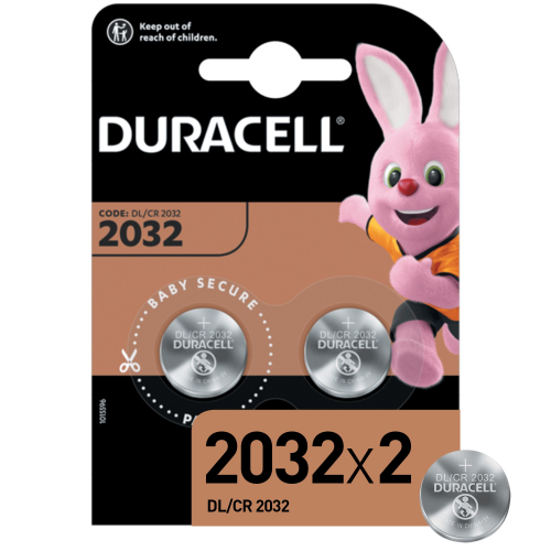 Элемент питания литиевый CR2032-2BL (блист.2шт) Duracell