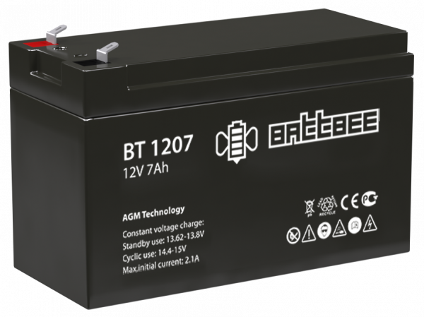 Аккамулятор батареи BT 1207