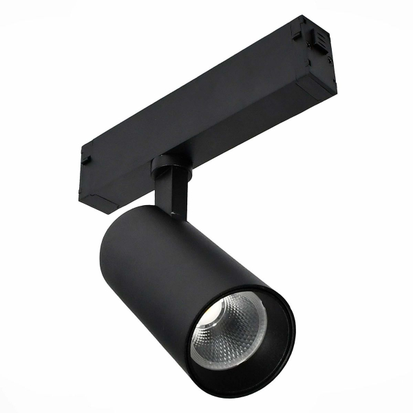 Светильник трековый SMART Черный LED 1х10W 2700К-6000К 5350Lm Ra>90 38o IP20 D40хH90 220V