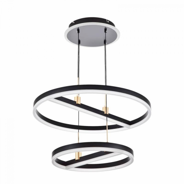 Подвесной светильник MODESTYLE MS.1755.600.400 черный 120W 600*350-1200мм 3000-6000К пульт