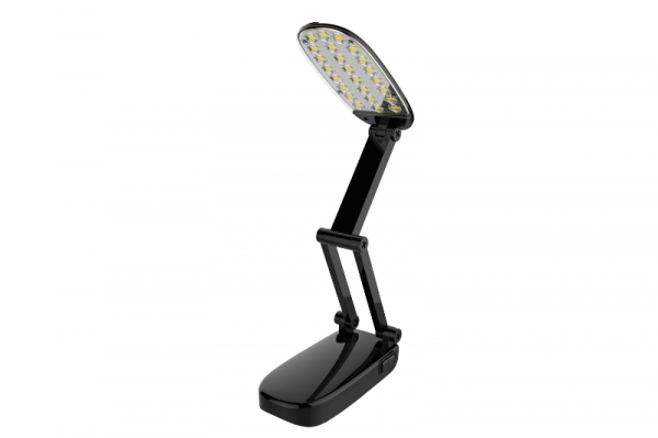 Ultraflash UF-703 С02 черный (Свет наст аккум, 24LED)