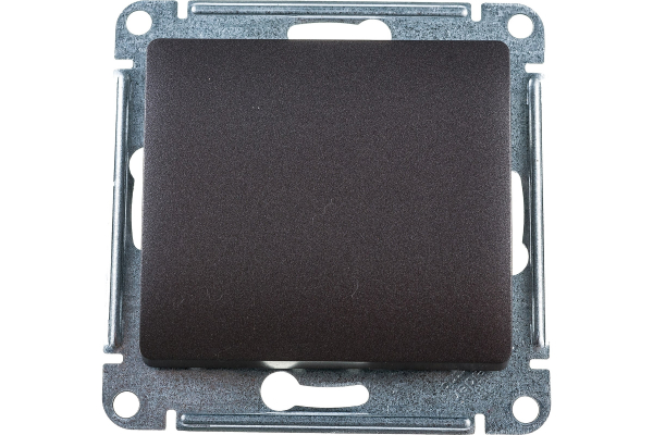 Механизм выключателя 1-кл. графит СП Glossa 10A IP20 10AX SchE