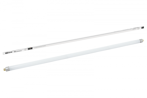 Лампа люминесцентная линейная двухцокольная ЛЛ-16/28Вт, T5/G5, 6500 К, длина 1163,2мм TDM