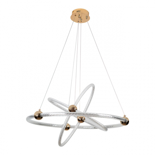 Подвесной светильник MODESTYLE MS.806.700 золото LED 150Вт 3000К без пульта 700*1200*700мм
