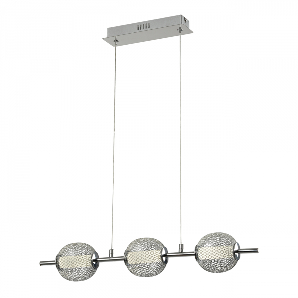 Светильник подвесной Escada 10250/3 LED*3 15W 4200K Chrome