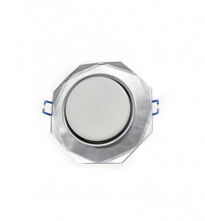 Светильник граненый зеркальный с подсветкой  GCL-GX53-H38-BL-7 General