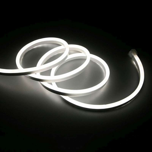 Светодиодный неон 5х12 White 12V 4led