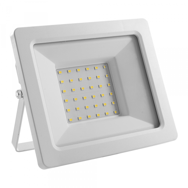 Прожектор светодиодный SAFFIT 2835 SMD, 50W 6400K AC220V/50Hz IP65, белый в компактном кор, SFL90-50