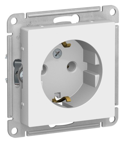 Розетка с/з 16А механизм Systeme Electric AtlasDesign Лотос SE ATN001343