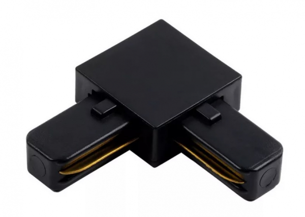 Коннектор для однофазных шинопроводов L-образный Smartbuy SBL-90-Black черный