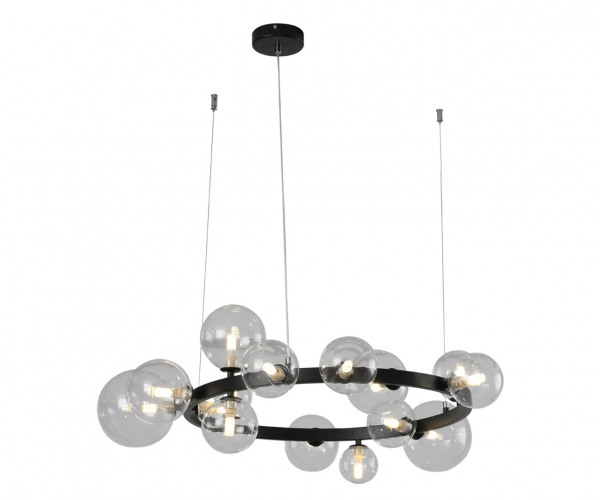 Плафон к люстре Kink Light 15см 09408-7,19 черн. c09408-15