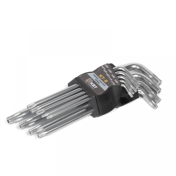 Набор ключей TORX KT-9 (T10-T50) КВТ