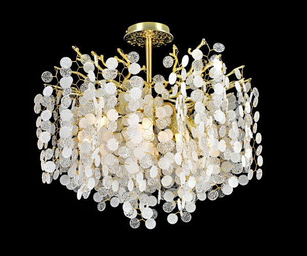 Потолочная люстра KINK Light Авани 07873-60PD,33 8*G9 7W