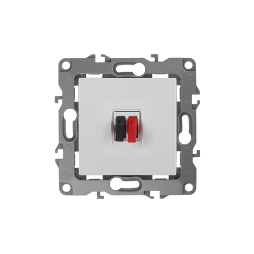 Розетка аудио 12-3111-01 ЭРА, IP20, Эра12, белый