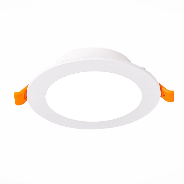 Светильник встр. ST Luce Белый LED 1*12W 4000K 900Lm Ra80 110° IP20 D120xH30 220-240V ST210.548.12
