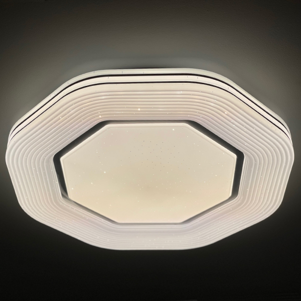Светильник светодиодный 2129/350 WH+CR RGB 100W 3000-6000K