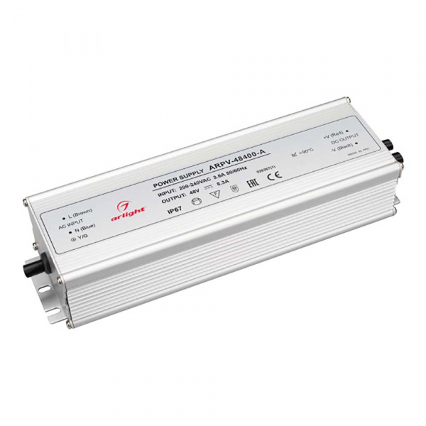 Блок питания Arlight ARPV-48400-A IP67 (48V, 8.3A, 400W)