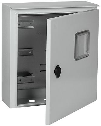 Щит учетно-распределительный навесной ЩУРн-3 IP66 ЩУ-3 1 дверь IEK
