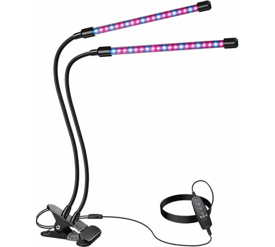 Светодиодный светильник для растений GLANZEN RPD-0005-15-fito