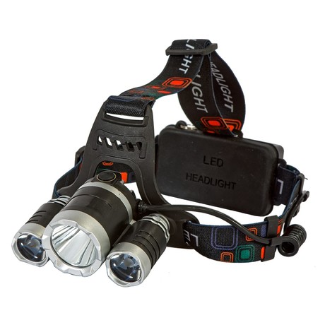Светодиодный налобный аккумуляторный USB фонарь GLANZEN UFL-0600-V15