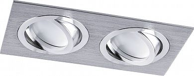 Светильник потолочный встраиваемый, MR16 G5.3, хром DL2802 Feron