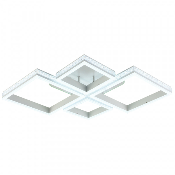 Люстра светодиодная Profit Light 6000/2+2 WHT 284W+10W RGB 3000-6000K пульт
