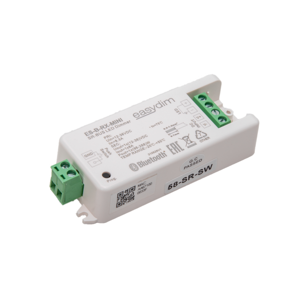 Приемник-контроллер ES-B-RX-MINI белый IP20 SWG