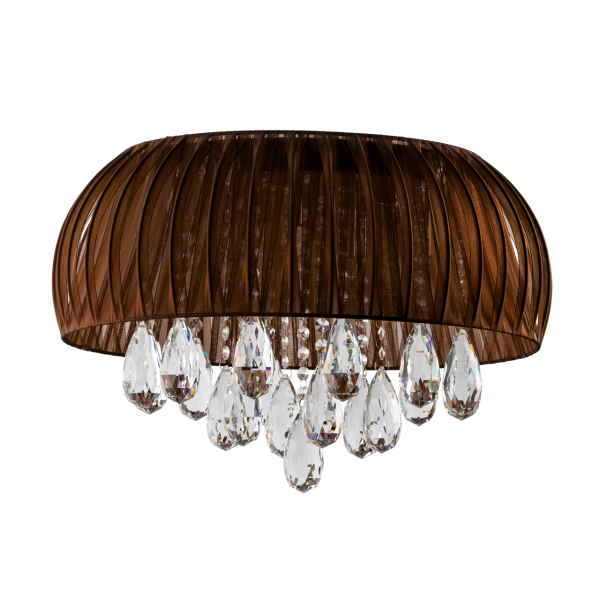 Потолочная люстра MW-Light Жаклин 9*G4 ChipLED 3Wx3 пульт D500 H320мм
